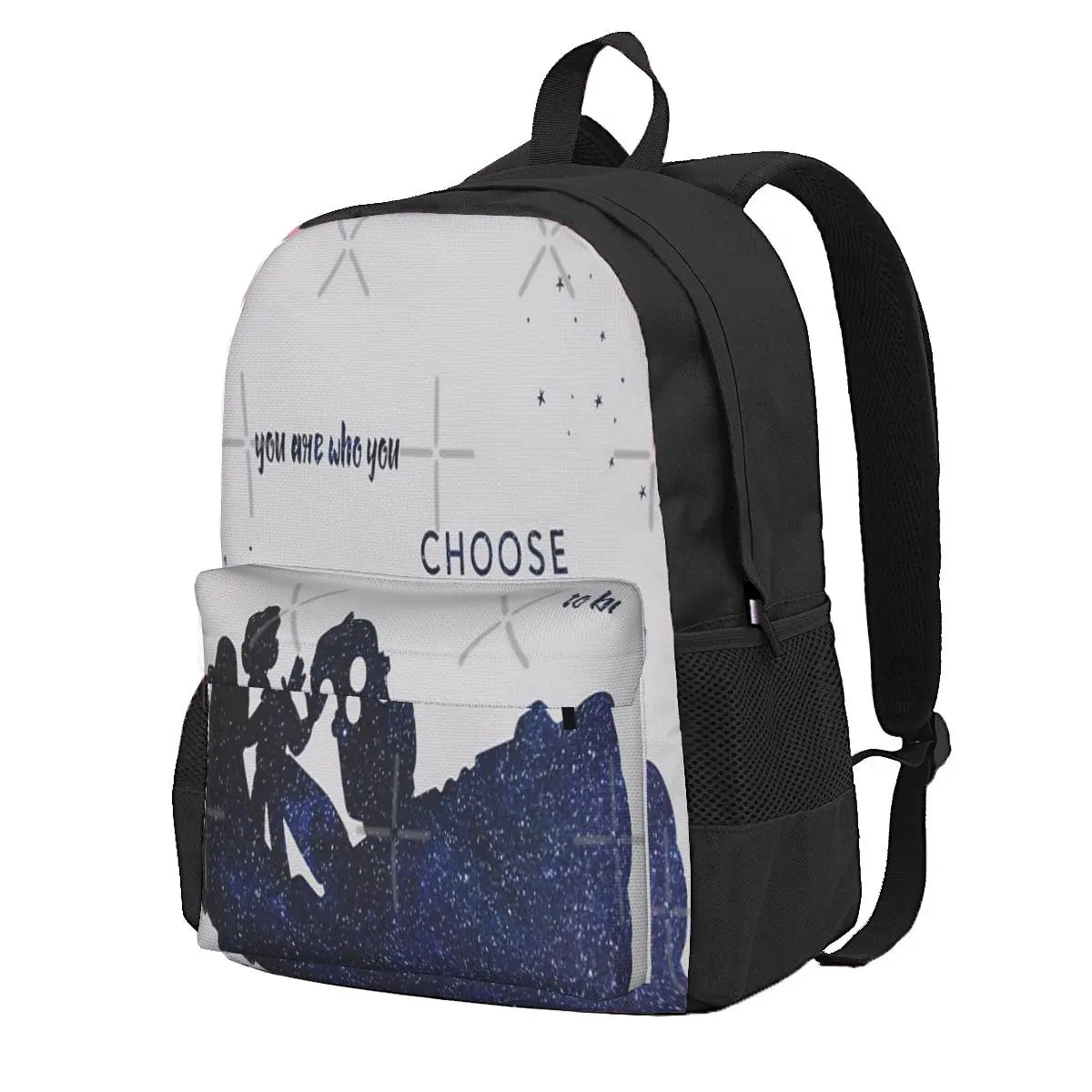 You Are Who You Choose Backpacks Men's Backpacks Bags For Women