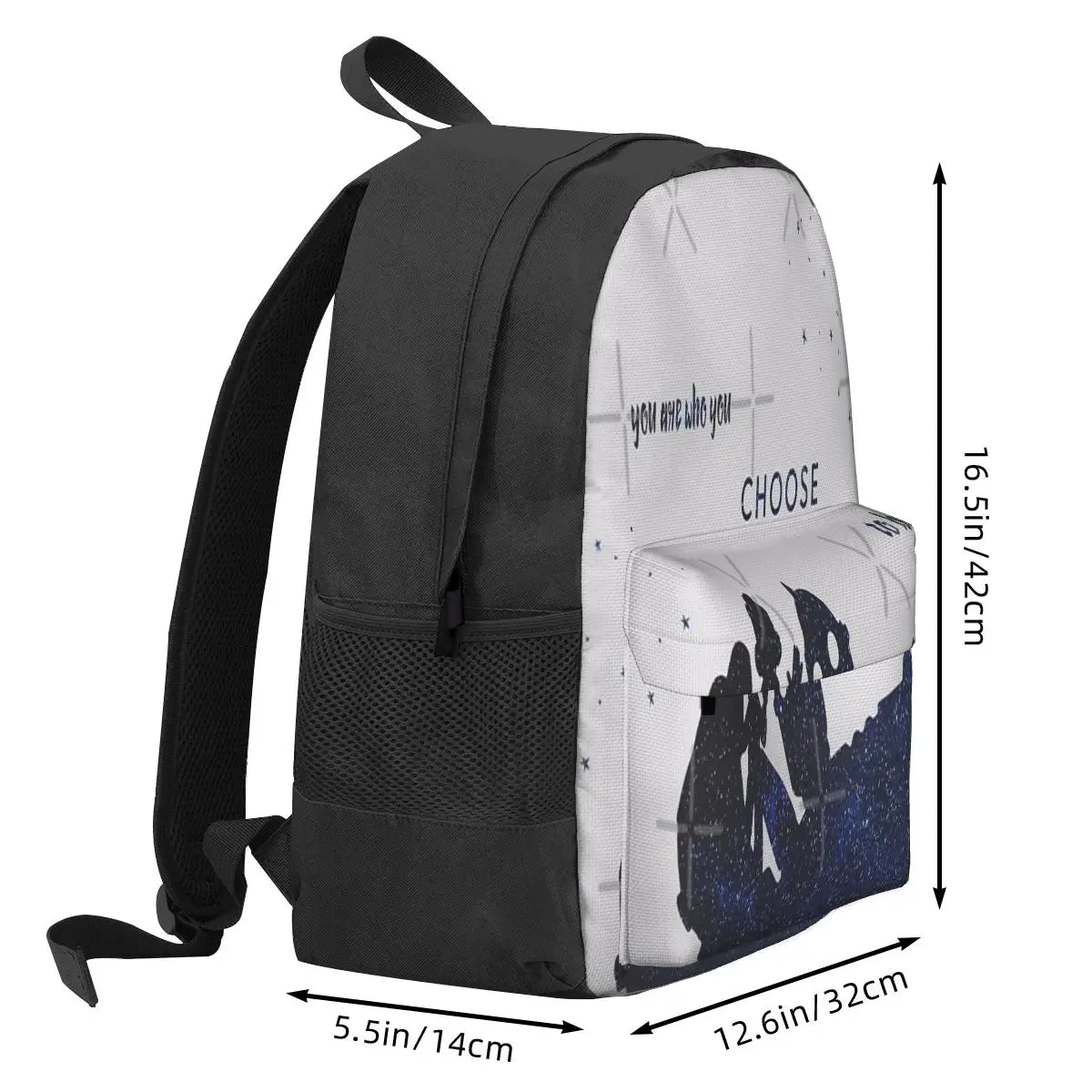 You Are Who You Choose Backpacks Men's Backpacks Bags For Women