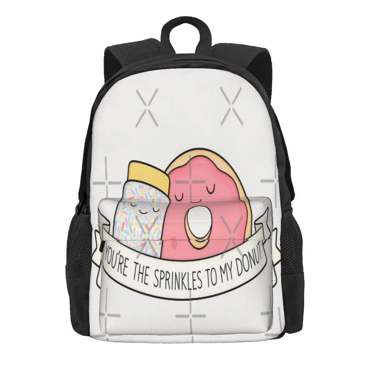 Sprinkles Donut Backpack Men's Women's Kids