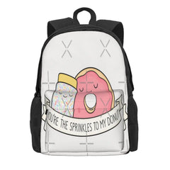 Sprinkles Donut Backpack Men's Women's Kids