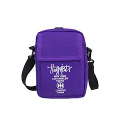 Canvas Sling Bag Crossbody Shoulder Mini Messenger Couple Solid