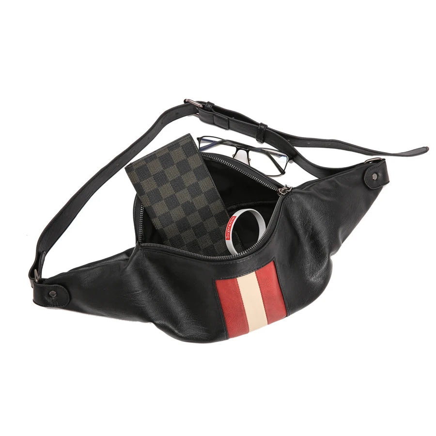 Couple Crossbody Bag Pockets Outdoor Riding Mobile Phone Pouch