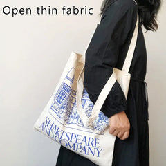 Casual Large Capacity Canvas Handbag Shoulder Bags