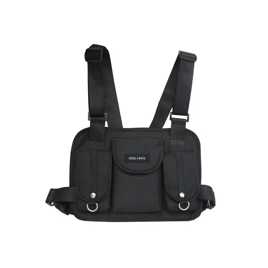 Camouflage Chest Bag Hip Hop Style Couple Crossbody Bags