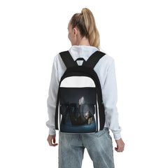 Stylish Women's Backpack with Zipper Closure