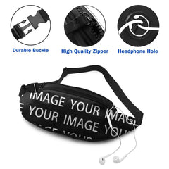 Waist Bag Polyester Print Bag