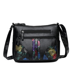 Large Capacity Ladies Shoulder Bag with Pendant Crossbody Bag
