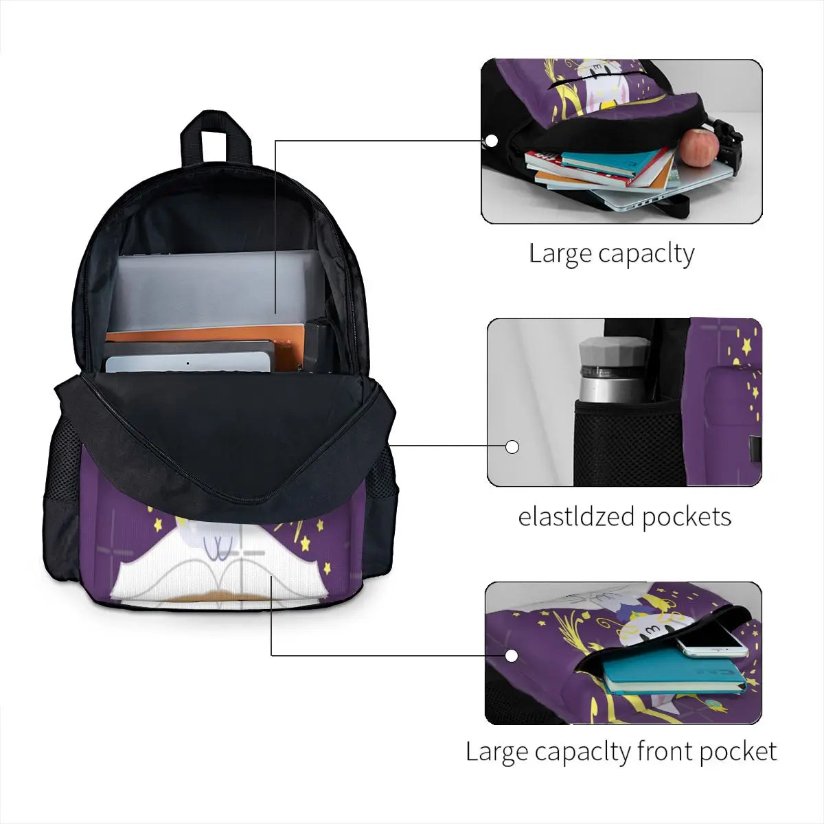 Personalised Yuumi Backpacks for Men and Women