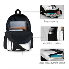 Yuzuru Hanyu 1 Backpacks Men's & Women's Bag Zip And Pockets