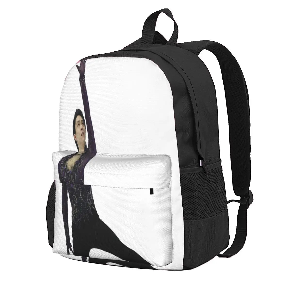 Yuzuru Hanyu 1 Backpacks Men's & Women's Bag Zip And Pockets