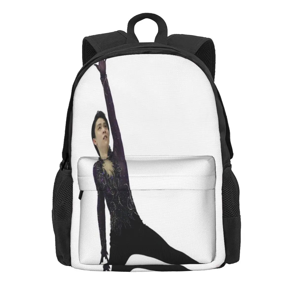 Yuzuru Hanyu 1 Backpacks Men's & Women's Bag Zip And Pockets