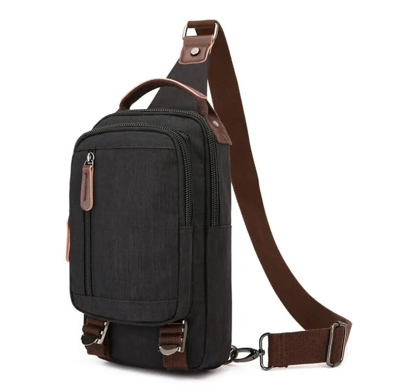 Z.L.D. Men's & Women's Diagonal Bag - Small Square Shoulder Bag