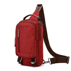 Z.L.D. Men's & Women's Diagonal Bag - Small Square Shoulder Bag