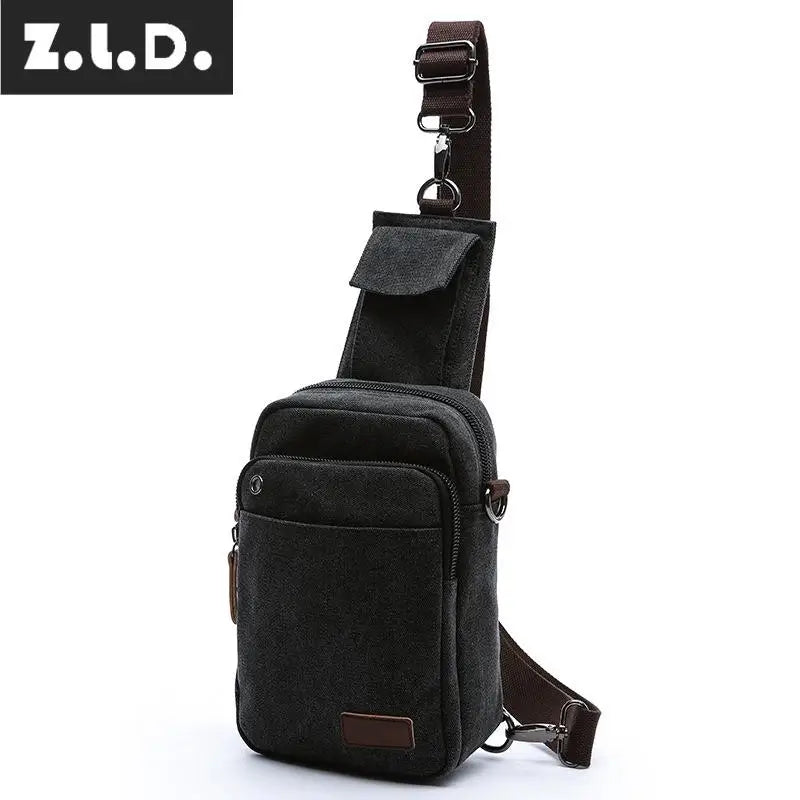 Z.L.D Large Capacity Canvas Messenger Bag