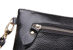 Women Split Leather Mini Clutch Shoulder Bag