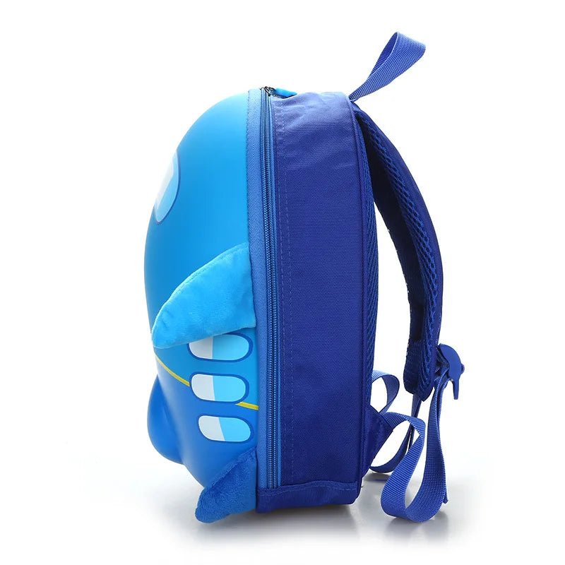 Cartoon Eggshell Kindergarten Bag Boys Girls Baby Backpack Kids Shoulder Bag