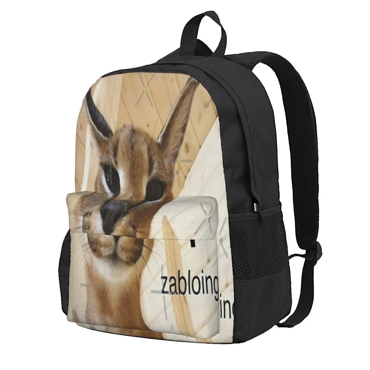 Zabloing Meme Backpacks Men's Women's Eco Friendly Female Backpacks