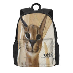 Zabloing Meme Backpacks Men's Women's Eco Friendly Female Backpacks