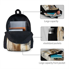 Zabloing Meme Backpacks Men's Women's Eco Friendly Female Backpacks