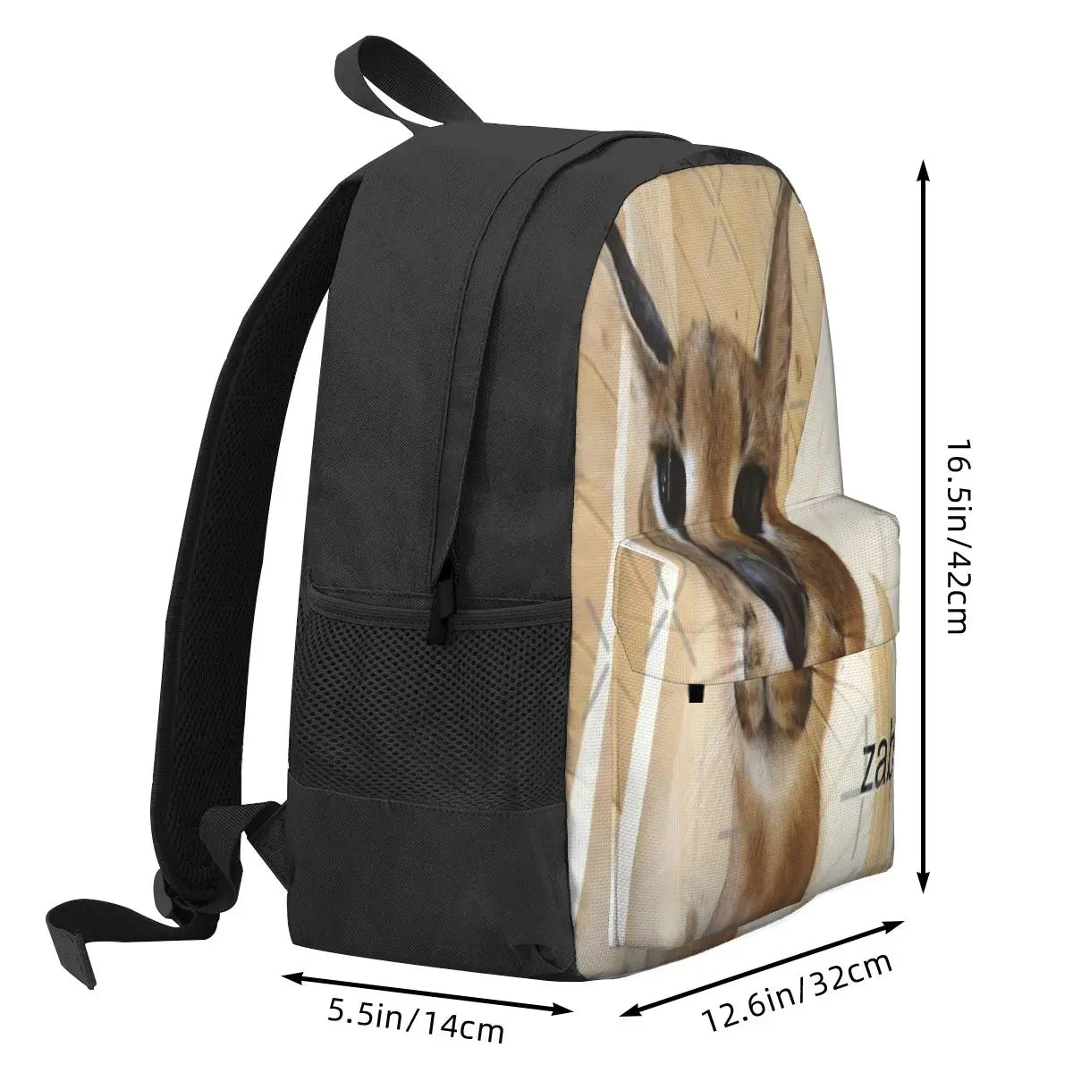 Zabloing Meme Backpacks Men's Women's Eco Friendly Female Backpacks