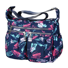 Nylon Crossbody Bag Waterproof Messenger Handbag
