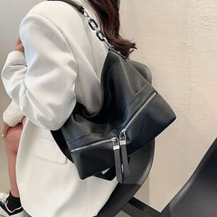 Retro Green Crossbody Bag for Women Travel Handbags Purses Female Soft Hobo
