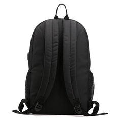 Zipper Shoulders Bag Large Capacity Travel Bag with USB Charging Port