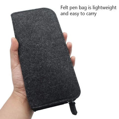 Zipper Pen Bag for Student Felt Pen Storage Bag