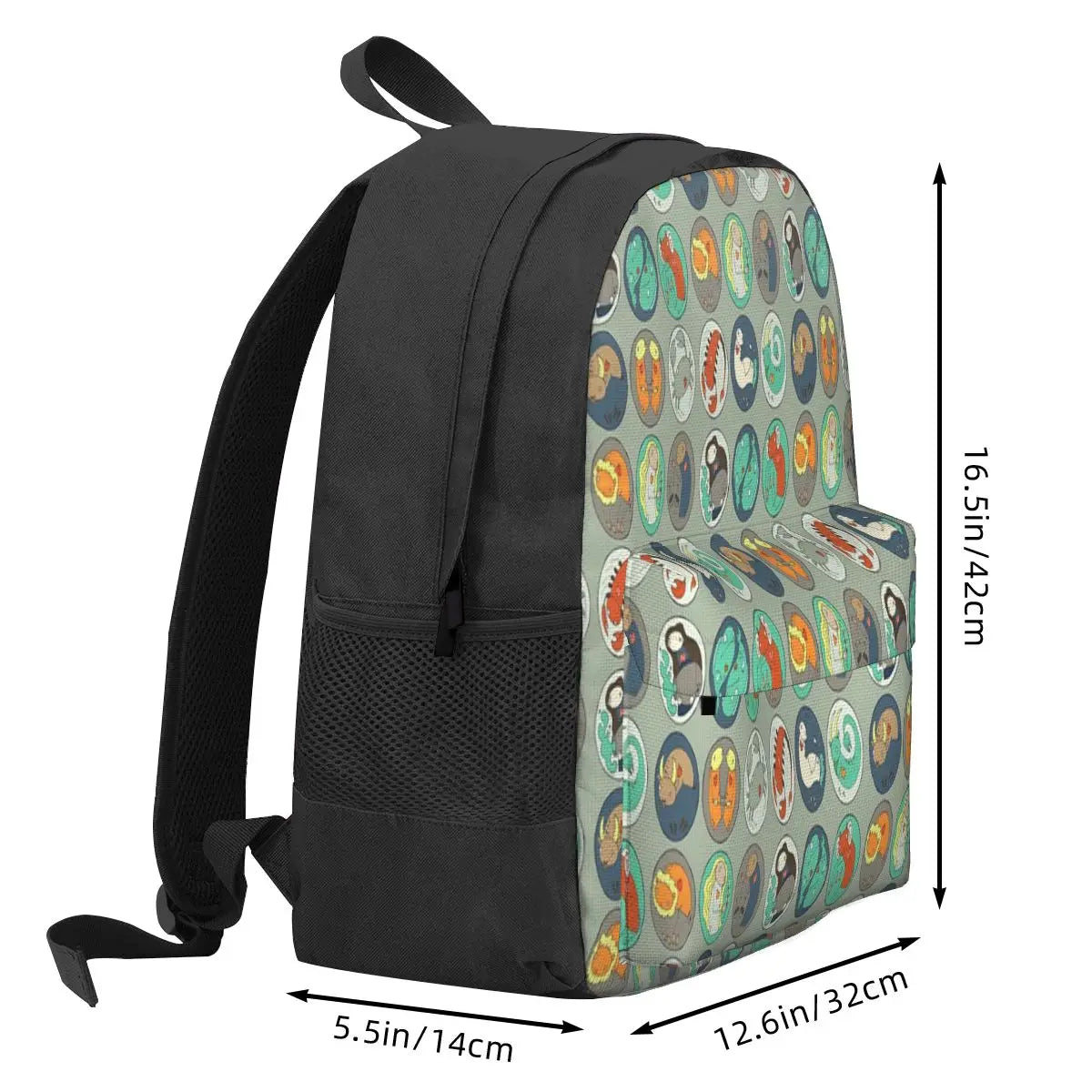 Zodiac Pattern Backpacks Men's and Women's Bags