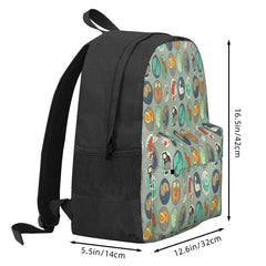 Zodiac Pattern Backpacks Men's and Women's Bags