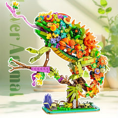 Chameleon Model Building Blocks Set DIY Home Decoration Artistic Living Room