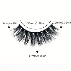 3D Faux Mink Lashes Long False Eyelashes 10 Pairs