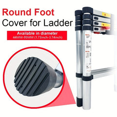 Telescopic Bamboo Ladder Non-slip Plastic Foot Pad