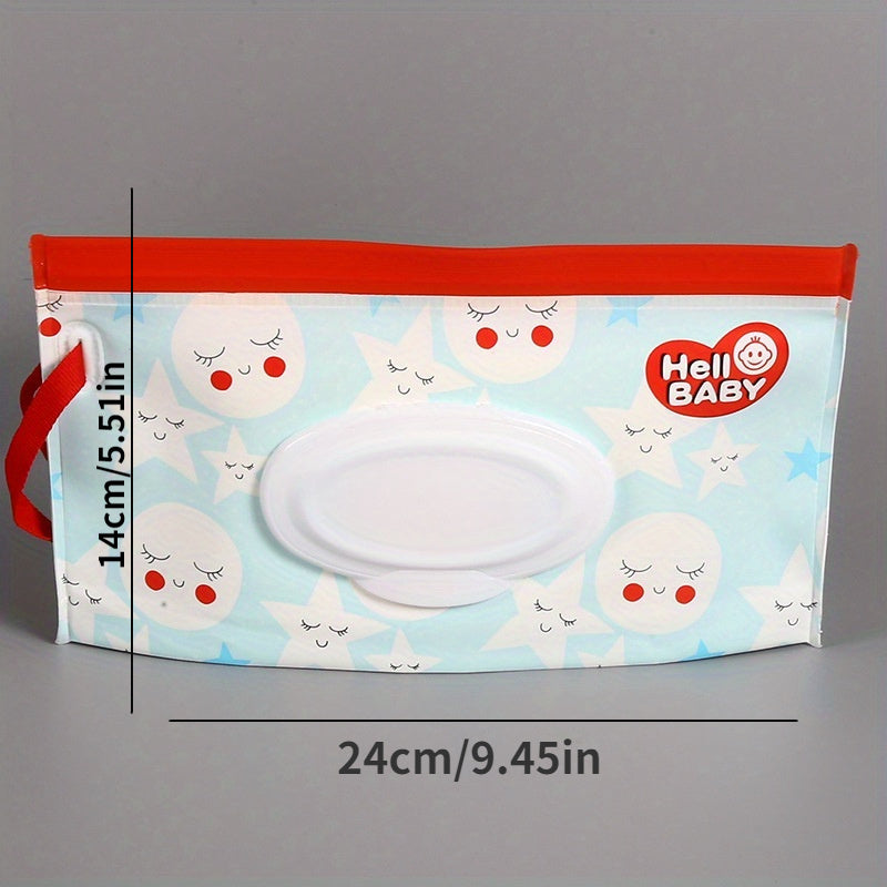 Eco Friendly Baby Wipes Box w/ Strap - Home Travel & More