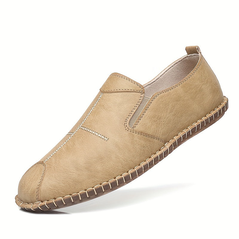 Men's Breathable Loafer Shoes Lightweight Slip On Casual Footwear