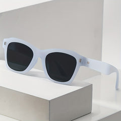 Men's Square Frame PC Sunglasses Vintage Mixed Decorative Eyewear