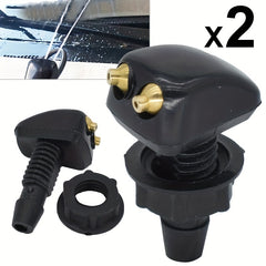 2pcs Car Wiper Blade Clip Spray Nozzle