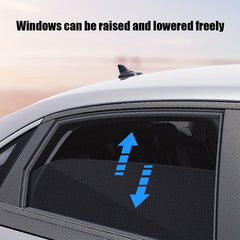 Car Window Sun Shade Mesh UV Protection Insect Resistant - Universal Fit
