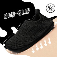 Boys Mesh Slip On Barefoot Shoes Lightweight Non slip Slippers