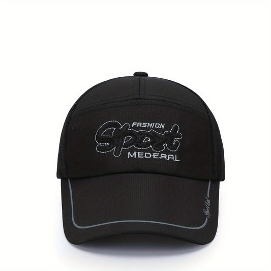 Breathable Mesh Baseball Cap for Outdoor Sports Sun Protection