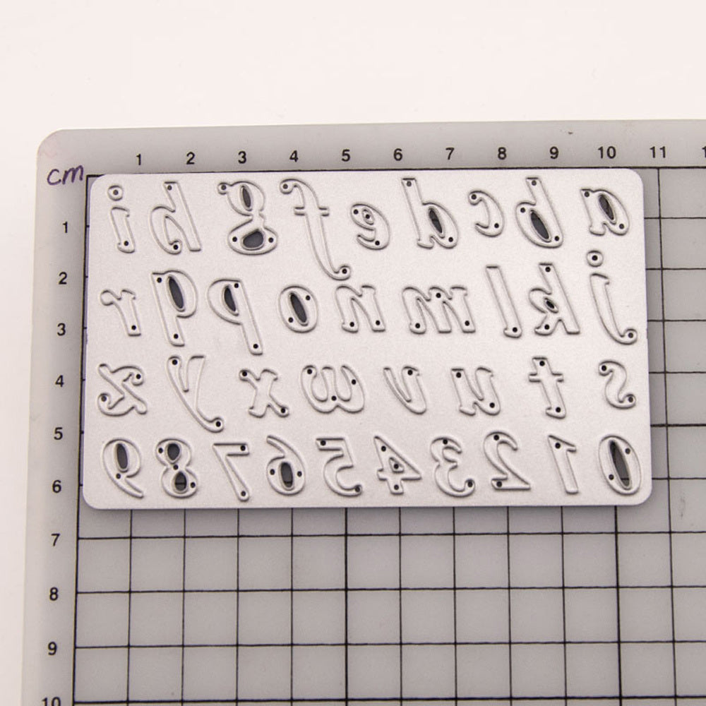 Metal Alphabet Letters Cutting Dies Stencils for DIY Craft Scrapbooking