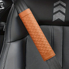 2pcs Stylish Car Seat Belt Pads Comfortably Protect Shoulders