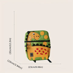 Dino Schoolbags For Boys And Girls Kindergarten Backpack With Rein
