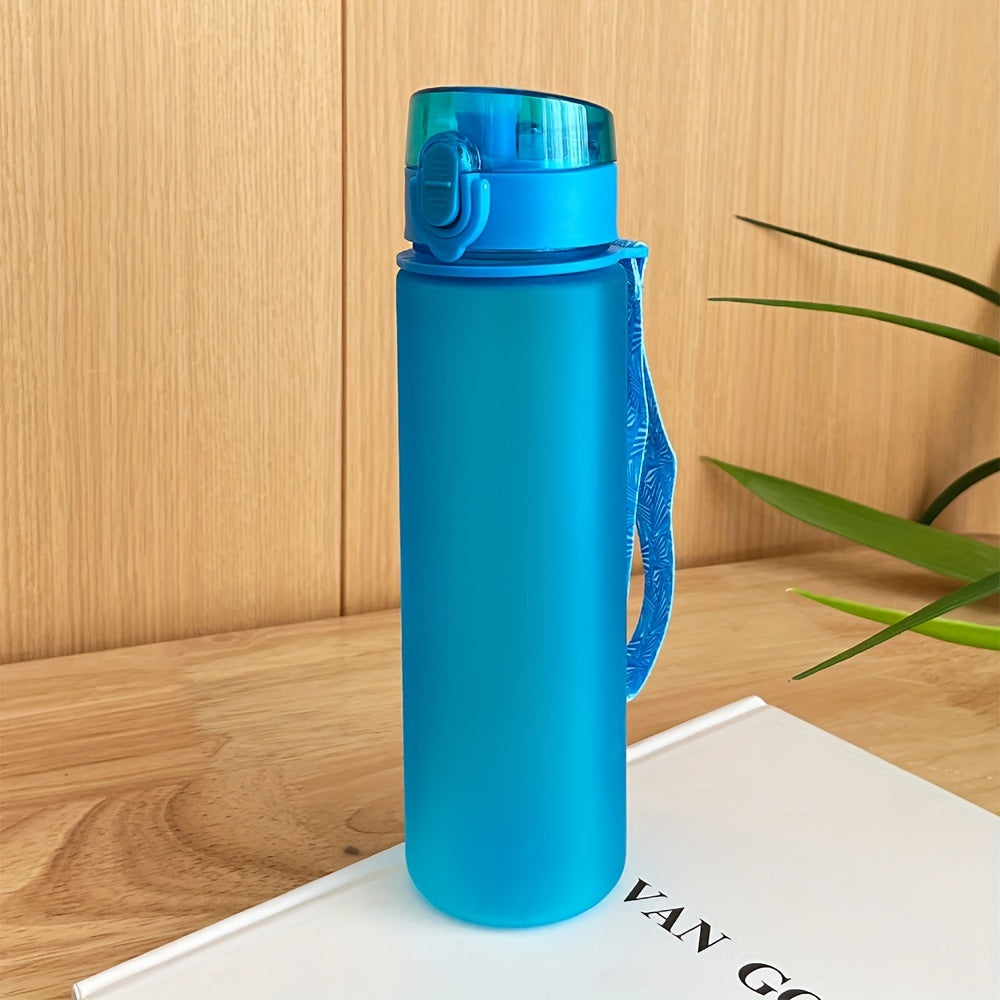 17oz 500ml Frosted Sports Water Bottle Leak Proof BPA Free Reusable