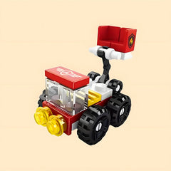 134pcs Fire Truck Stacking Blocks Toy Creative Play