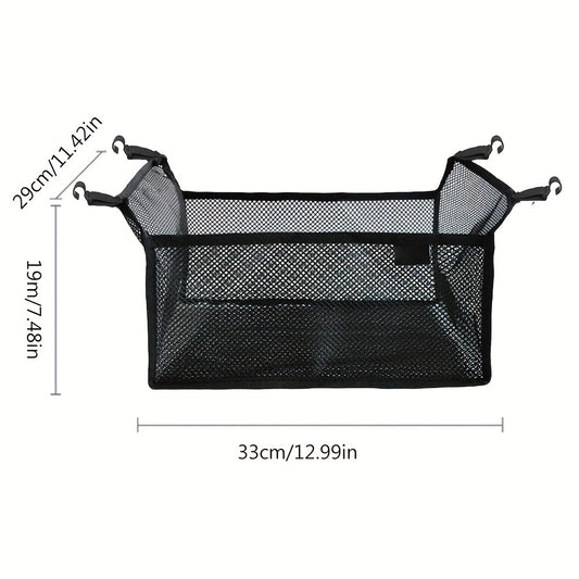 Under Table Hanging Mesh Pouch Organizer Camping Equipment