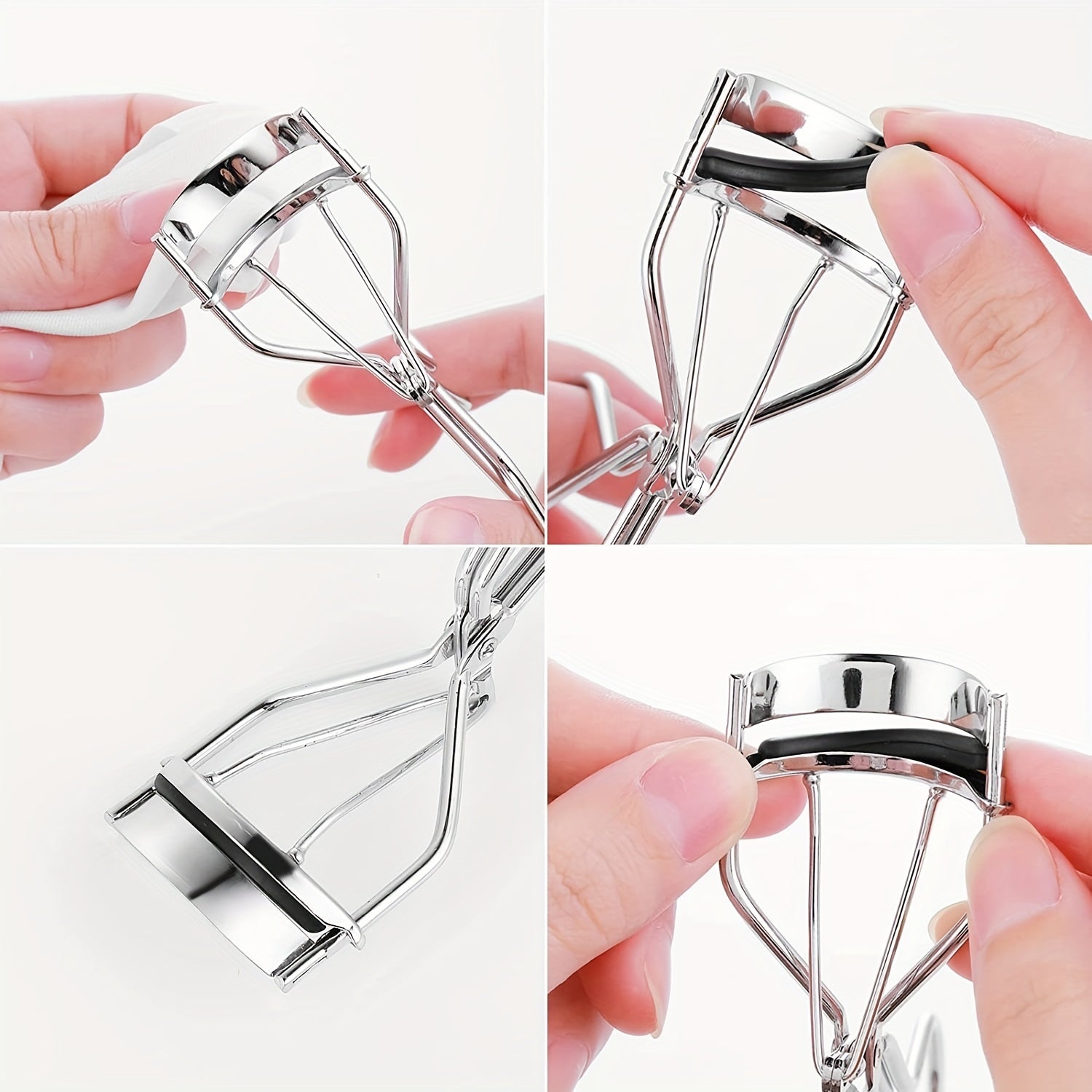 Eyelash Comb Lashes Curler 4Pcs Eyebrow Brush Separator Tool