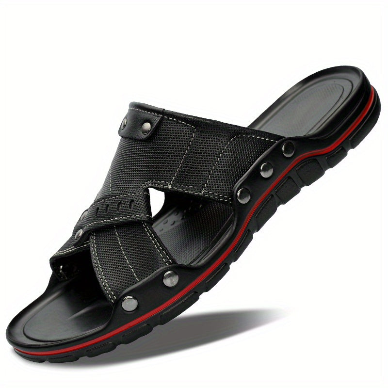 Men's Hollow Out Slide Sandals Non Slip Casual Shoes