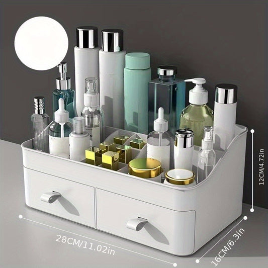 Large Makeup Organizer with Drawers for Vanity Desk