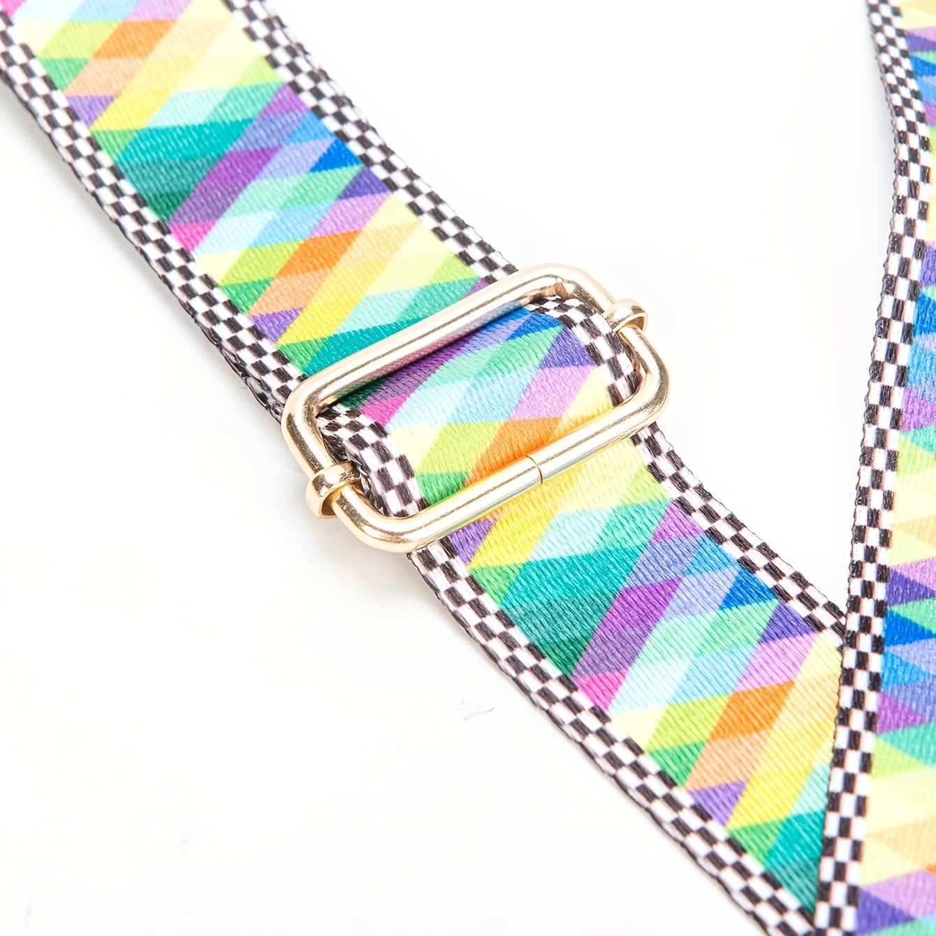 Rainbow Adjustable Shoulder Strap Colorful Replacement Belt For Crossbody Bag